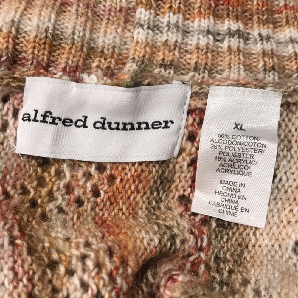 Alfred Dunner Chunky Boho Open Front Cardigan - image 6